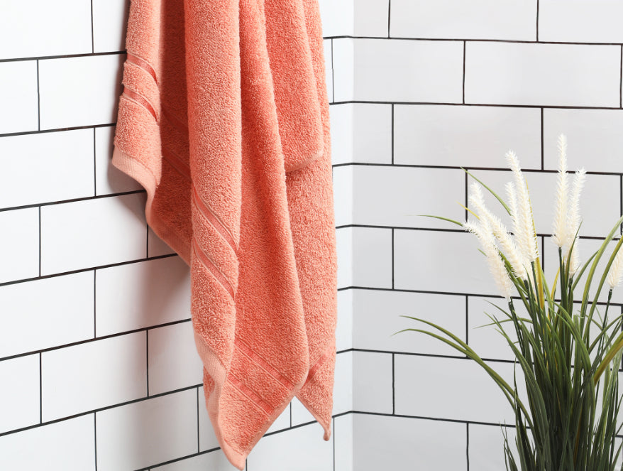 Chocolate 100% Cotton Bath Towel - Edria By Spaces