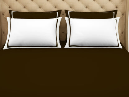 Solid Hygro Cotton King Size Bedsheet