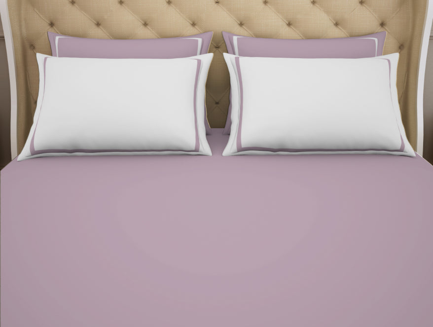 Solid Hygro Cotton King Size Bedsheet