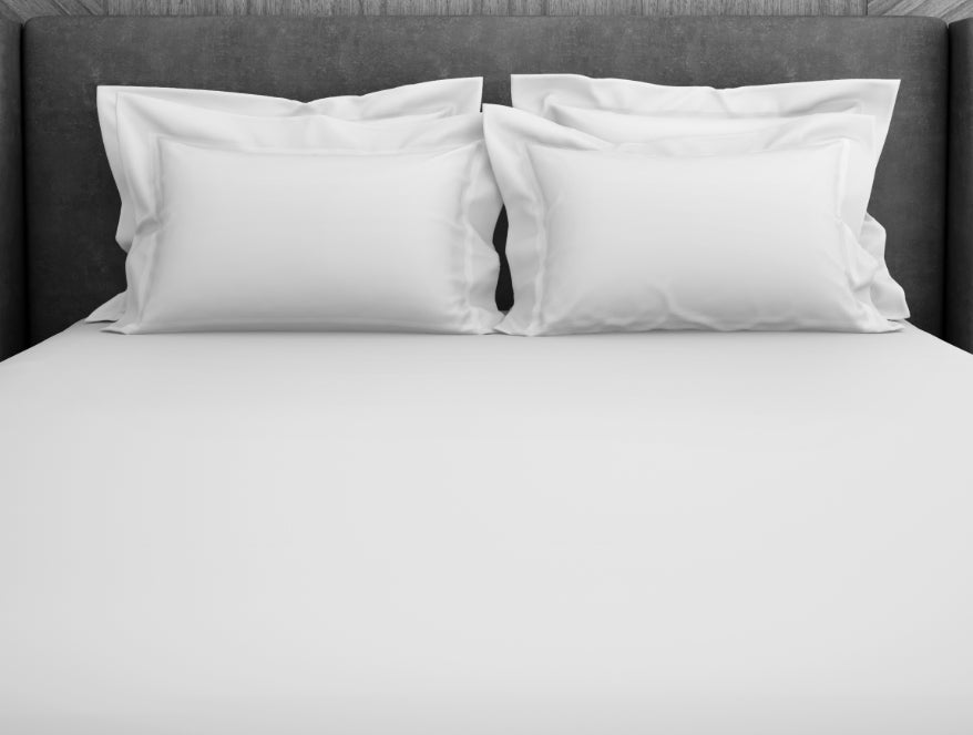 Solid Hygro Cotton King Size Bedsheet