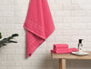 🎁 Coral 4 Piece 100% Cotton Towel Combo Set - Celebrations By Spaces (100% off)