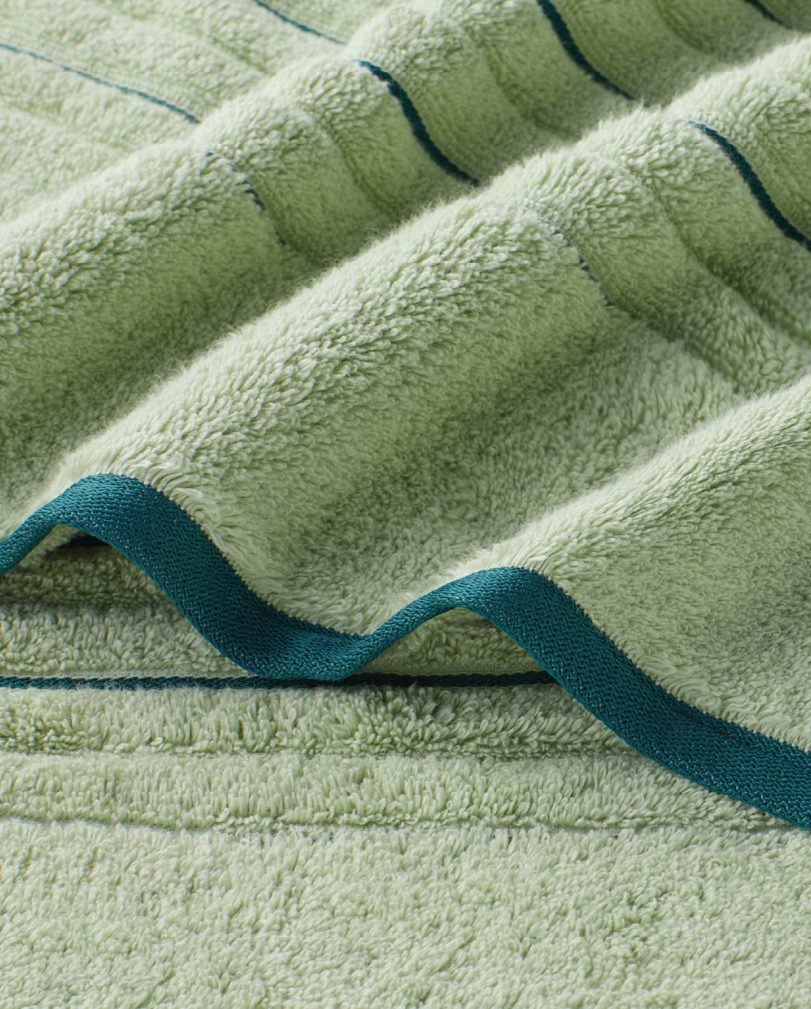 Exotica 100% Cotton Hand Towel, 575 GSM, Solid, Seafoam