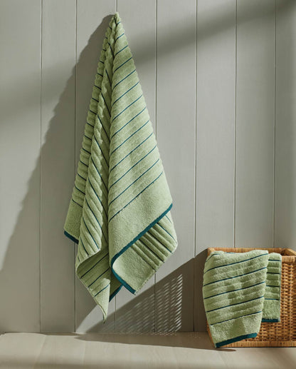 Exotica 100% Cotton Hand Towel, 575 GSM, Solid, Seafoam