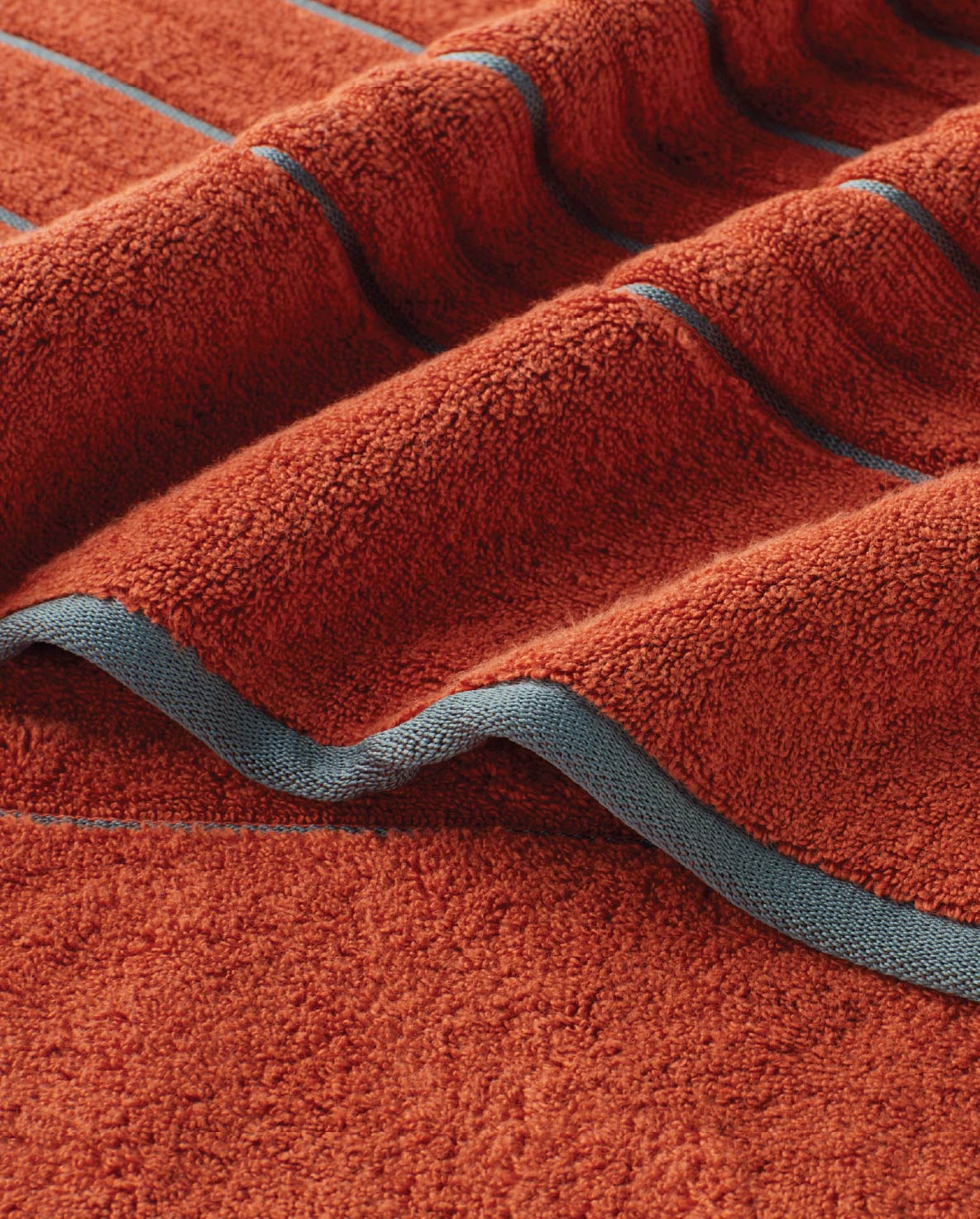 Exotica 100% Cotton Hand Towel, 575 GSM, Solid, Orange