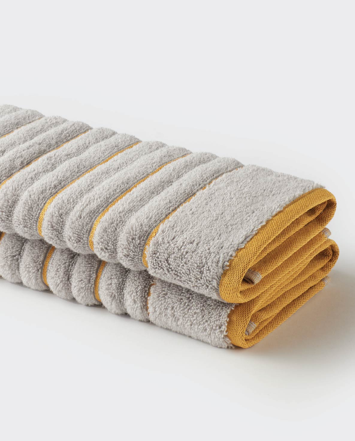 Exotica 100% Cotton Hand Towel, 575 GSM, Solid, Silver