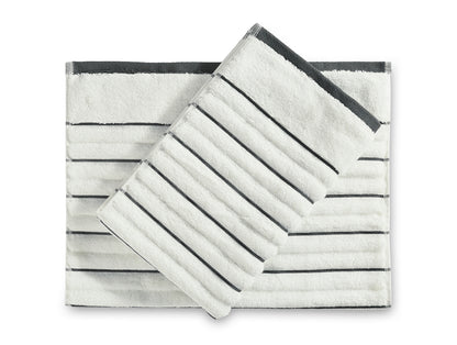 Exotica 100% Cotton Hand Towel, 575 GSM, Solid, White