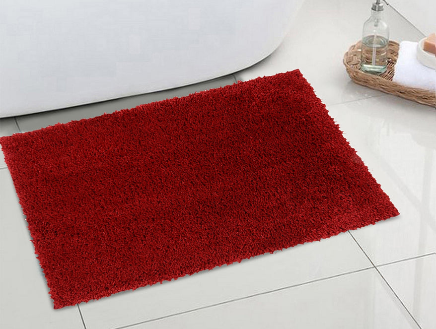 Luxury Cushlon Drylon Foot Mats Small - Red