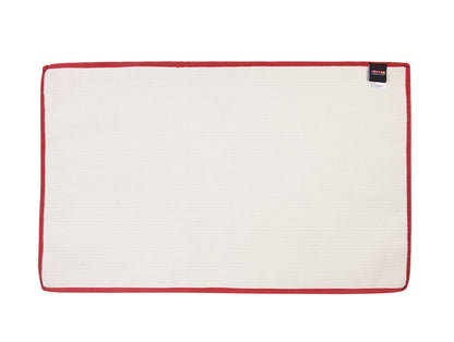 Luxury Cushlon Drylon Foot Mats Small - Red