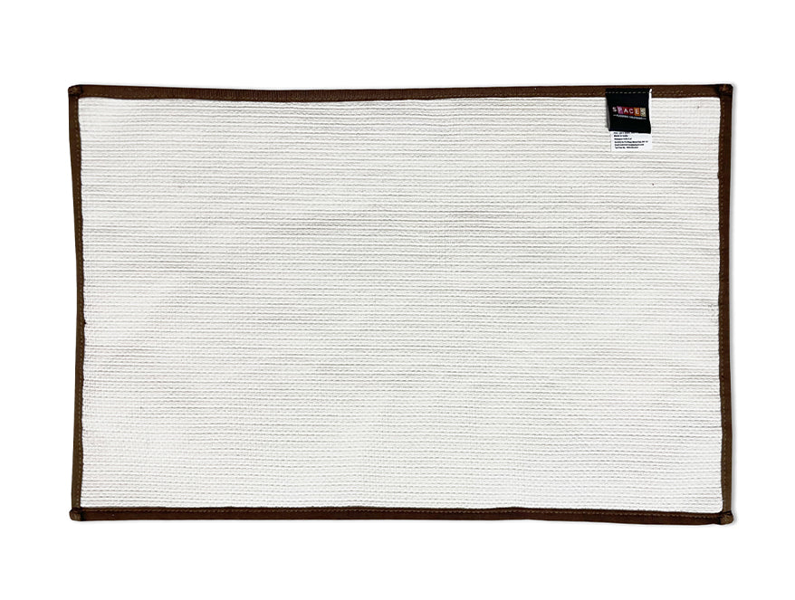 Luxury Cushlon Drylon Foot Mats Small - Dark Brown