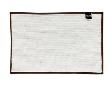 Luxury Cushlon Drylon Foot Mats Small - Dark Brown
