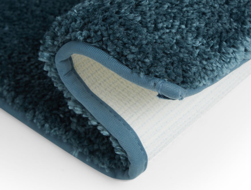 Small Teal Luxury Cushion Drylon Foot Mats