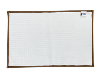 Plush Feel Honey Beige Drylon Small Foot Mat - Luxury Cushlon By Spaces