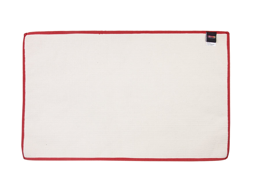 Luxury Cushlon Drylon Foot Mats Large - Red