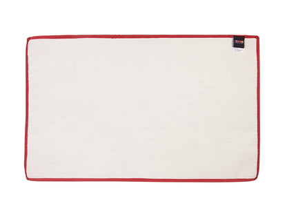 Luxury Cushlon Drylon Foot Mats Large - Red
