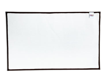 Plush Feel Chocolate Drylon Large Foot Mat - Luxury Cushlon By Spaces