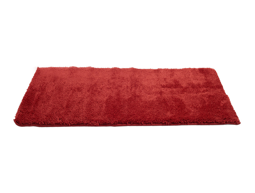 Plush Feel Red Drylon  Runner - Luxury Cushlon By Spaces