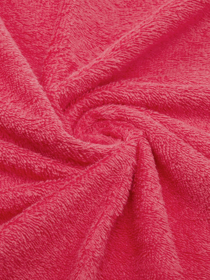 Solid Coral 100% Cotton Quick Absorbent Bath Towel - Quik Dry By Welspun