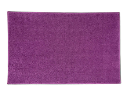 Anti Skid Bordeaux Drylon Small Bath Mat - Raang By Welspun