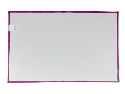 Anti Skid Bordeaux Drylon Small Bath Mat - Raang By Welspun