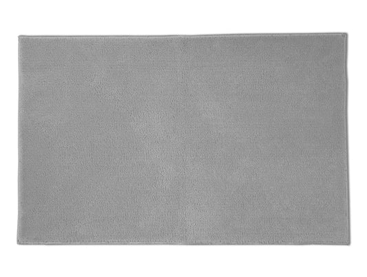 Anti Skid Vapor Blue Drylon Small Bath Mat - Raang By Welspun