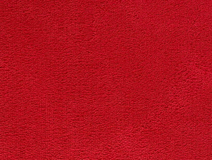 Anti Skid Red Drylon Small Bath Mat - Raang By Welspun