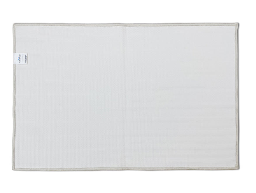 Anti Skid Linen Drylon Large Bath Mat - Raang By Welspun