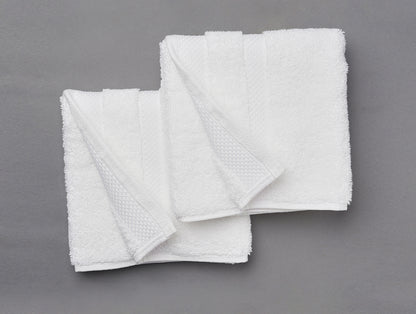 White 2 Piece Hygro Cotton Hand Towel - Hygro By Spaces