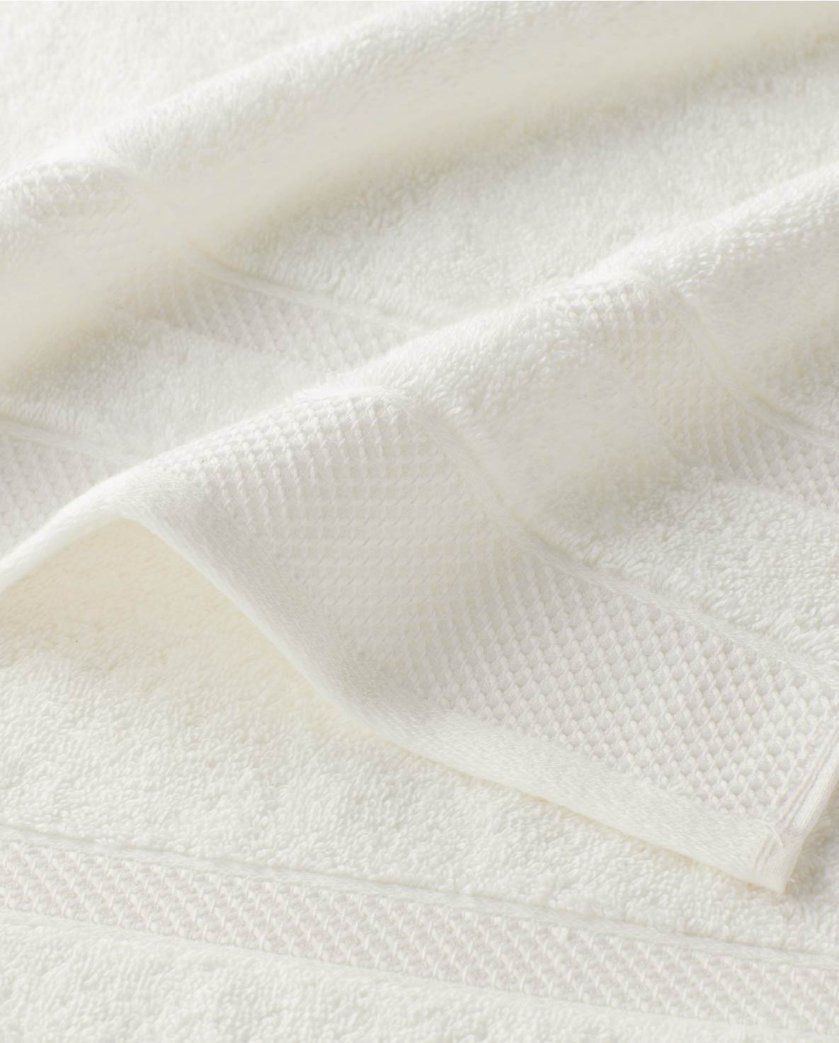 White 2 Piece Hygro Cotton Hand Towel - Hygro By Spaces