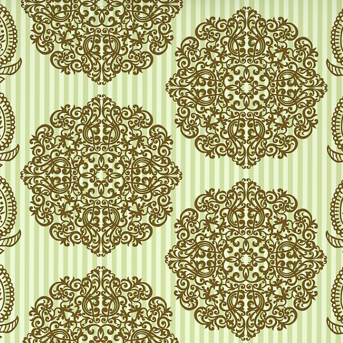 Atrium by Spaces: Floral Green Double Bedsheet