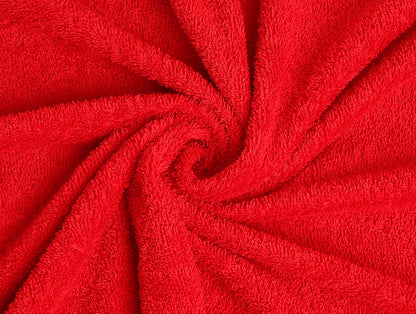 True Red  100% Cotton Large Towel - Quik Dry By Welspun