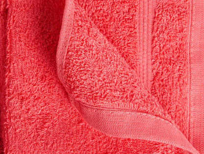 Coral 4 Piece 100% Cotton Towel Combo Set - Moments By Welspun