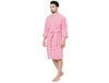 Supersoft Candy Pink Medium Bath Robe - Dew By Welspun