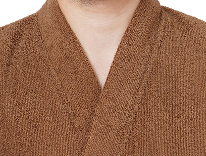 Supersoft Brown Large Bath Robe - Dew By Welspun
