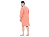 Supersoft Peach Large Bath Robe - Dew By Welspun