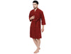 Supersoft Dark Brown Large Bath Robe - Dew By Welspun