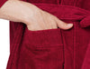 Supersoft Red Wine Large Bath Robe - Dew By Welspun