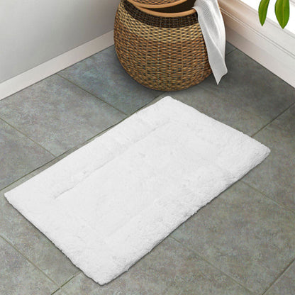 Dries You Quicker White Hygro Cotton Small Bath Mat - Hygro By Spaces