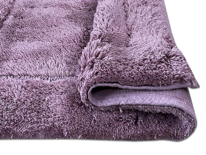 Dries You Quicker Lilac Hygro Cotton Large Bath Mat - Hygro By Spaces