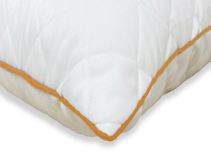 Solid White Quilted Pillows (Pack of 2) by Spaces