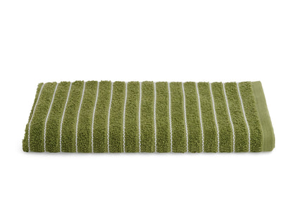 Apple Green 100% Cotton Bath Towel - 2-In-1 By Welspun