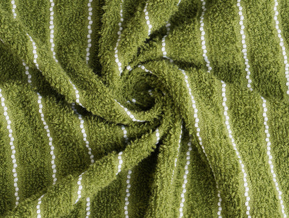Apple Green 100% Cotton Bath Towel - 2-In-1 By Welspun
