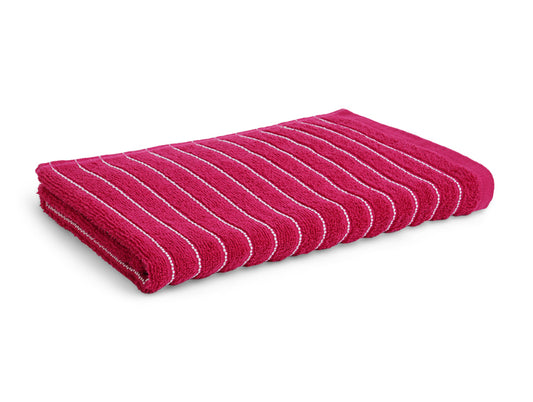 Cherry 100% Cotton Bath Towel - 2-In-1 By Welspun