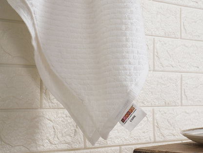 White 100% Cotton Bath Towel - Genesis By Spaces