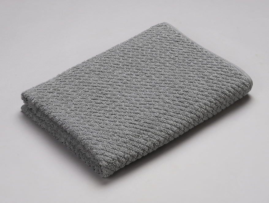 Ultimate Grey - Grey 100% Cotton Bath Towel - Genesis By Spaces