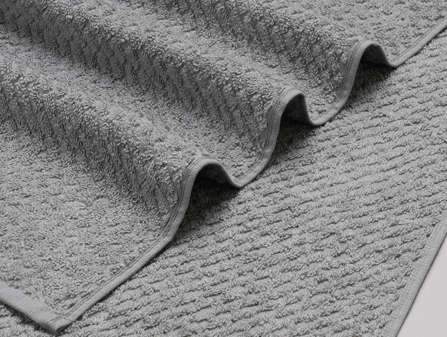 Ultimate Grey - Grey 100% Cotton Bath Towel - Genesis By Spaces