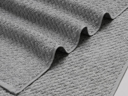 Ultimate Grey - Grey 100% Cotton Bath Towel - Genesis By Spaces