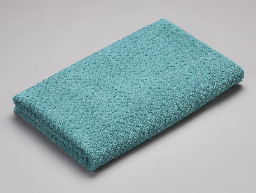 Dusty Turquoise - Aqua 100% Cotton Bath Towel - Genesis By Spaces