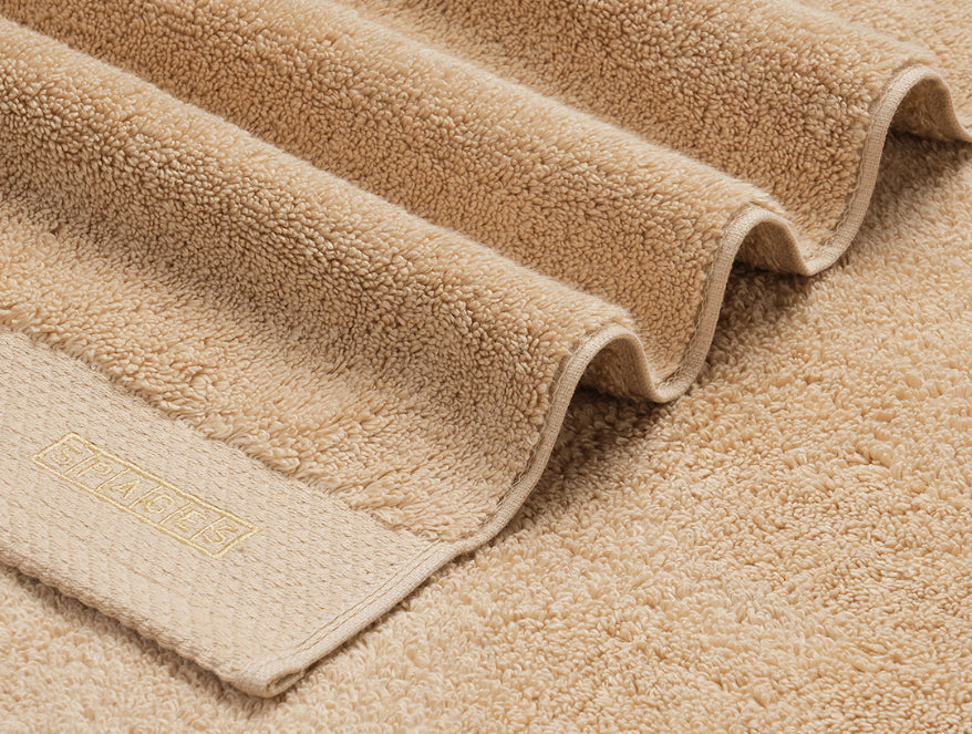Beige - Beige 100% Egyptian Cotton Bath Towel - Luxury Egyption Cotton By Spaces