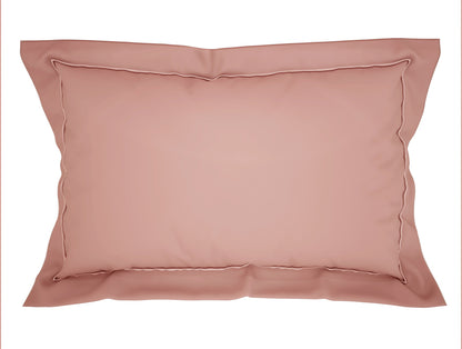 Solid Blush Solid King Size Bedsheet - Eminence By Spaces