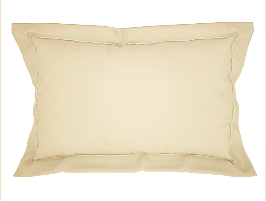 Solid Ivory Solid King Size Bedsheet - Eminence By Spaces